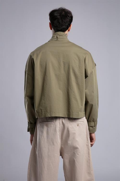 Wholesale Mens Olive Detailed Jacket