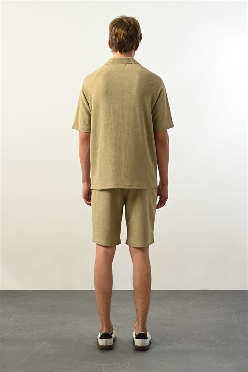 Wholesale Mens Olive Polo T-Shirt