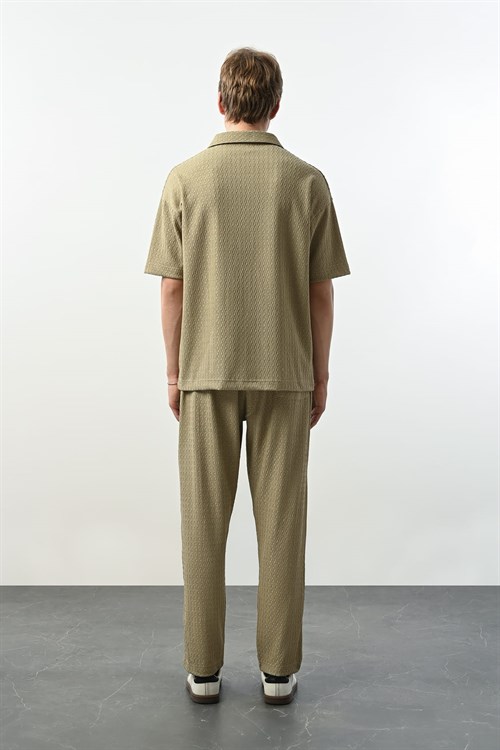 Wholesale Mens Olive Polo T-Shirt