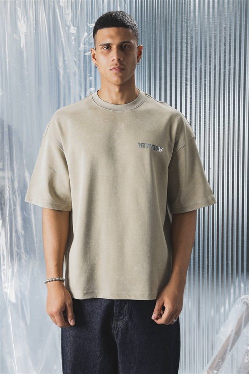 Wholesale Mens Olive T-Shirt 