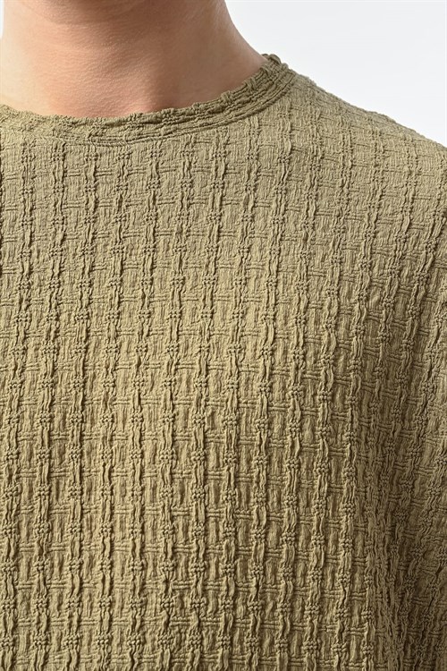 Wholesale Mens Olive T-Shirt