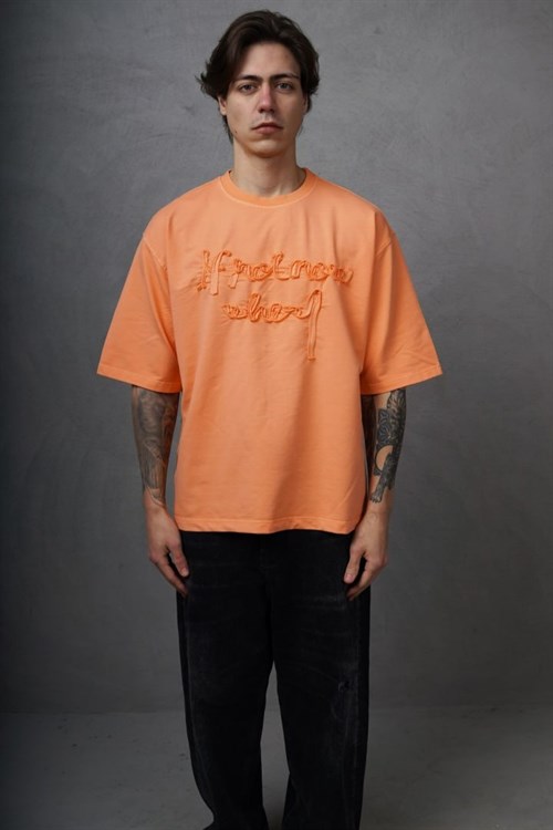 Wholesale Mens Orange T-Shirt