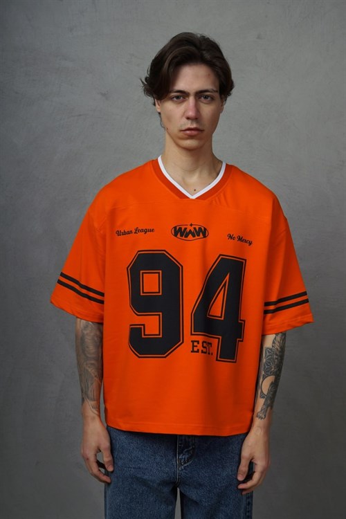 Wholesale Mens Orange T-Shirt