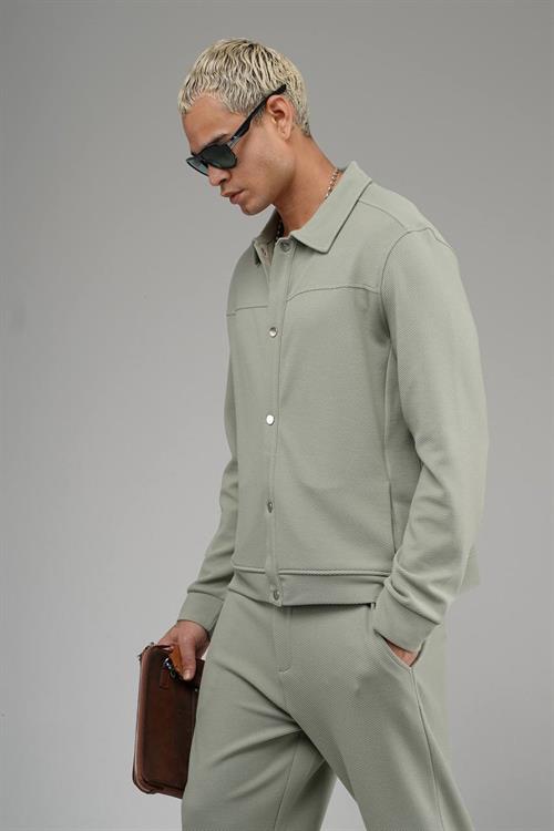 Wholesale Mens Pastel Mint Oversize Tracksuit