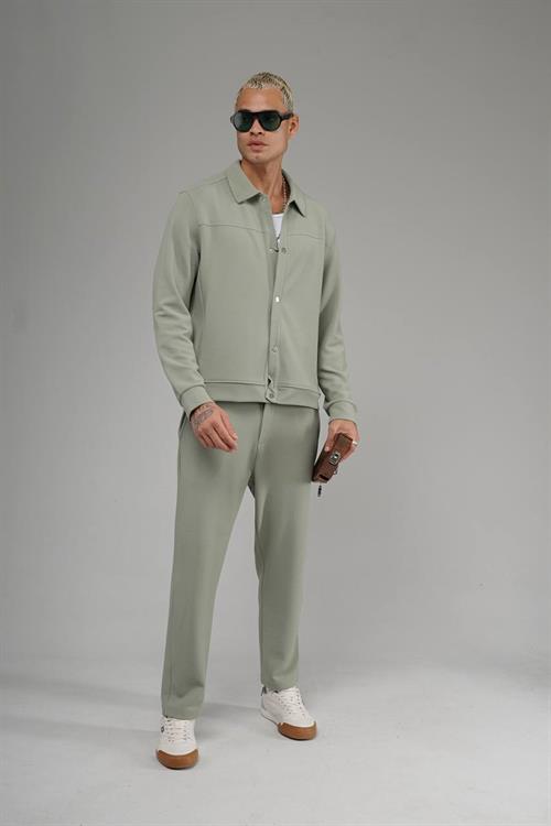 Wholesale Mens Pastel Mint Oversize Tracksuit