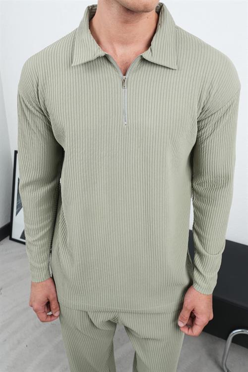 Wholesale Mens Pastel Mint Sweatshirt