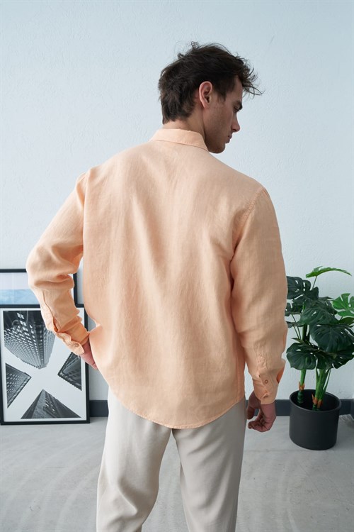 Wholesale Mens Peach Shirt