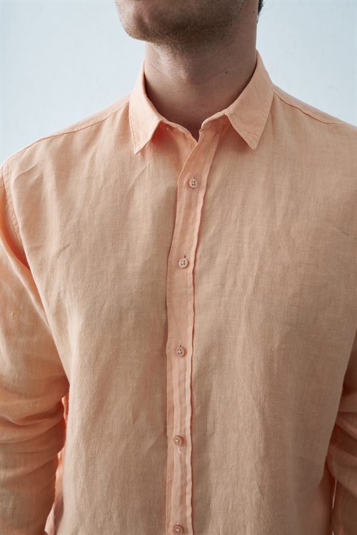Wholesale Mens Peach Shirt