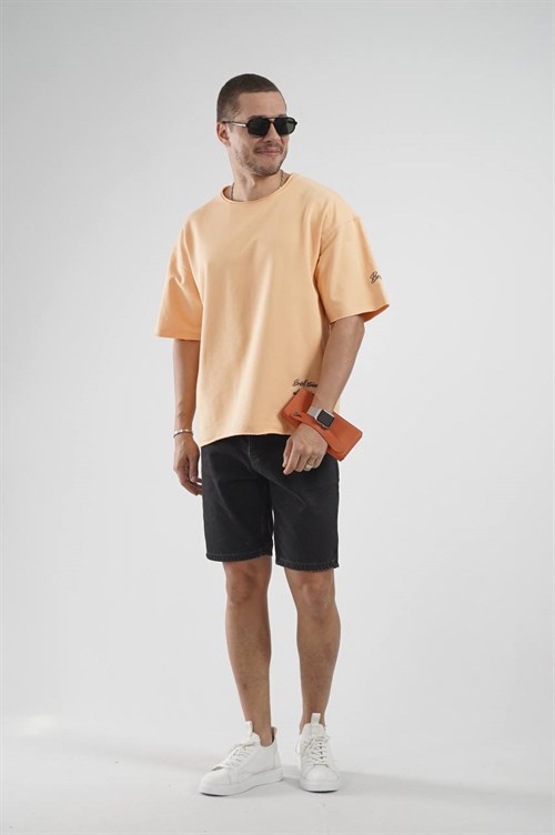 Wholesale Mens Peach T-Shirt
