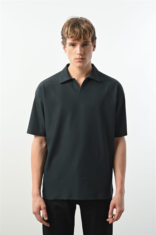 Wholesale Mens Petrol Polo T-Shirt