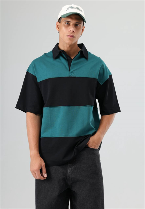 Wholesale Mens Petrol Polo T-Shirt