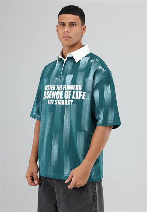 Wholesale Mens Petrol Polo T-Shirt