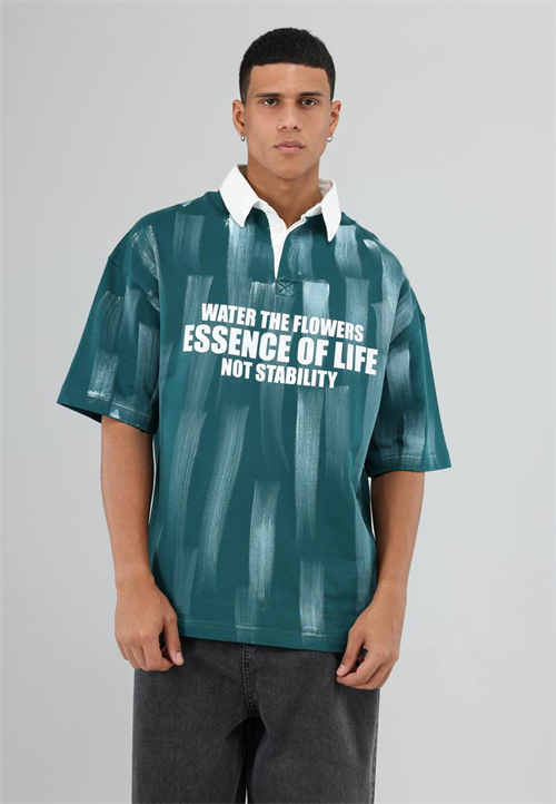 Wholesale Mens Petrol Polo T-Shirt