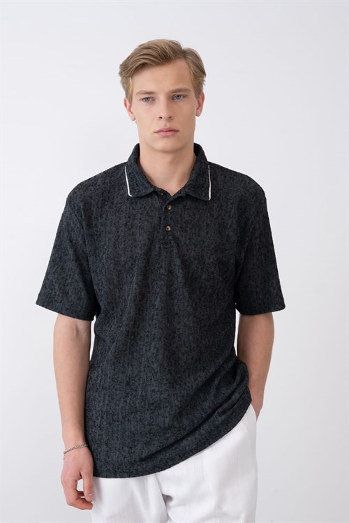 Wholesale Mens Petrol Polo T-Shirt