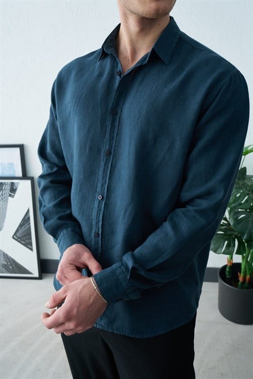 Wholesale Mens Petrol Shirt