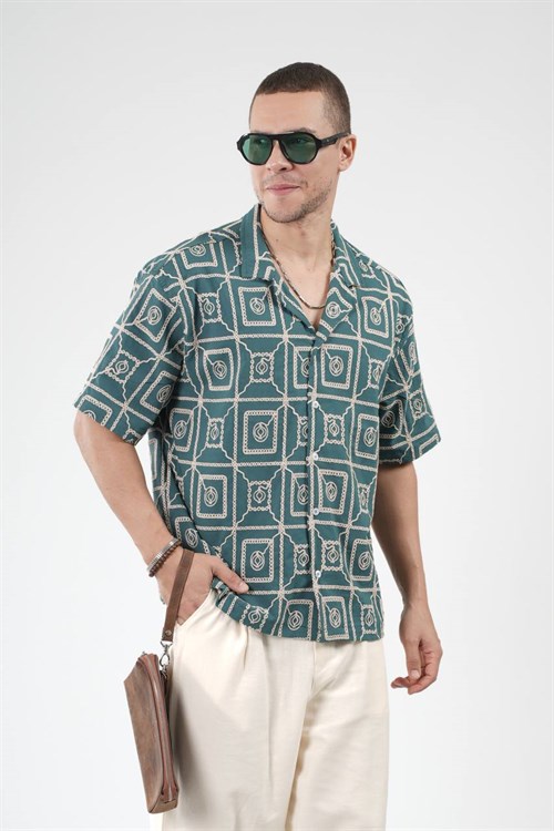 Wholesale Mens Petrol Shirt