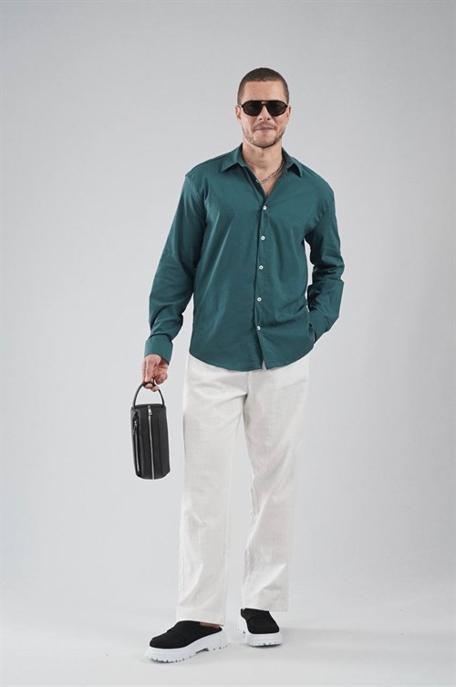 Wholesale Mens Petrol Shirt