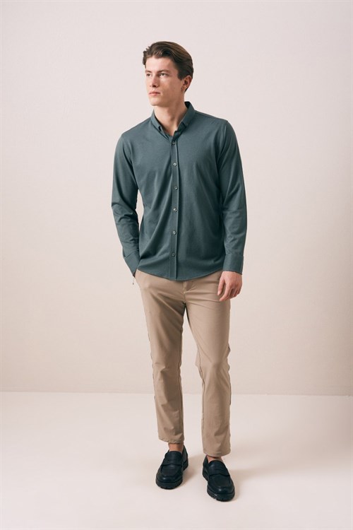 Wholesale Mens Petrol Shirt