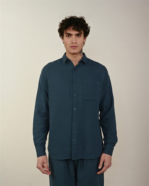 Wholesale Mens Petrol Shirt