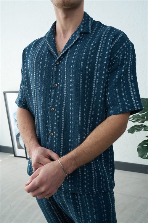 Wholesale Mens Petrol Shirt