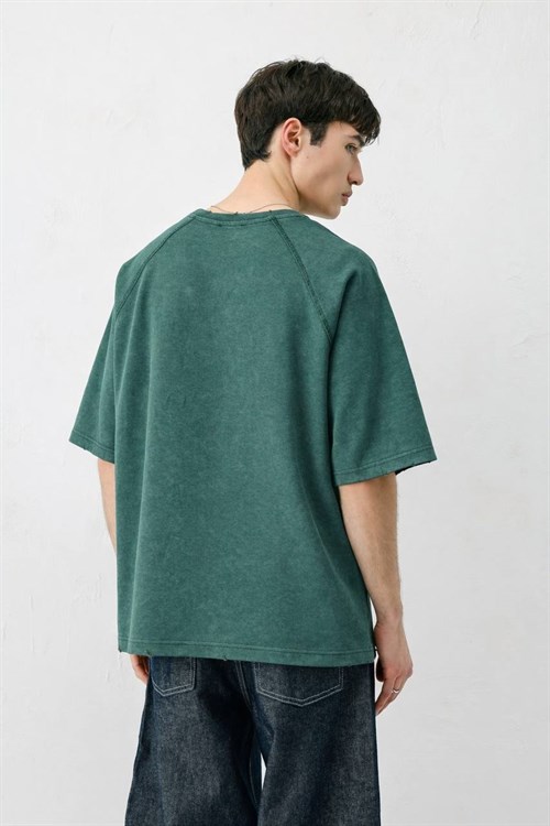Wholesale Mens Petrol T-Shirt