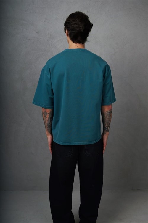Wholesale Mens Petrol T-Shirt