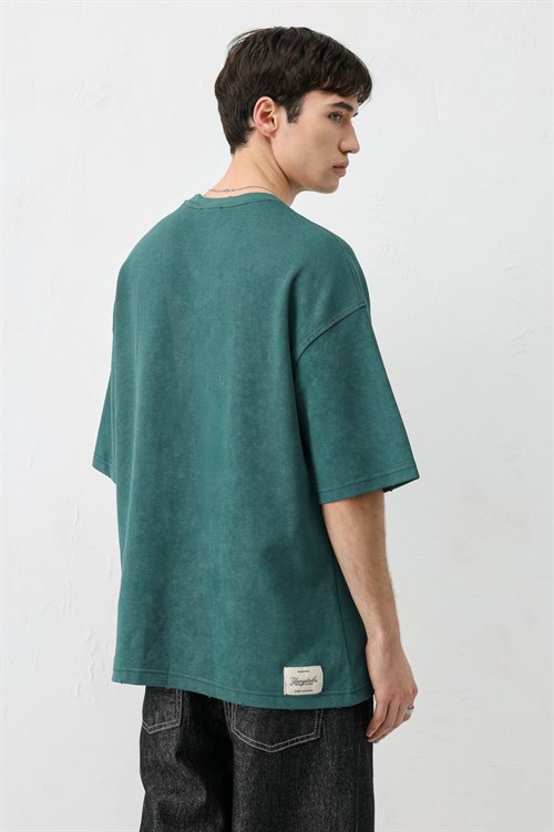 Wholesale Mens Petrol T-Shirt