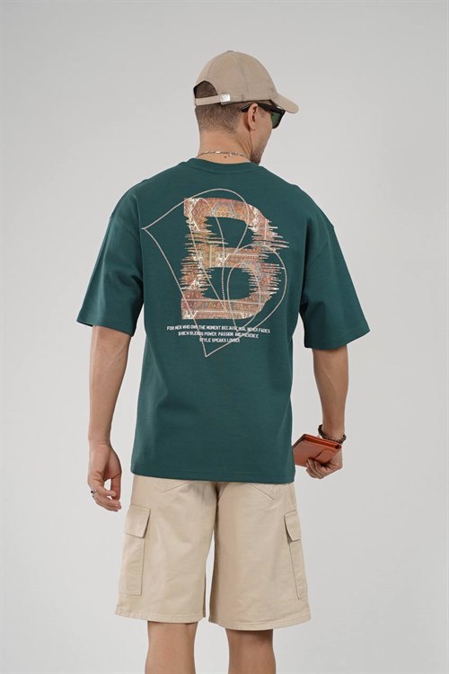 Wholesale Mens Petrol T-Shirt
