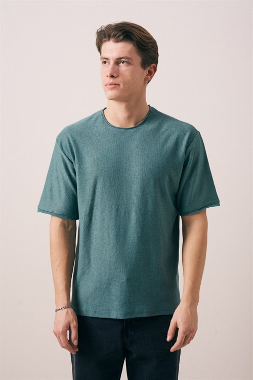 Wholesale Mens Petrol T-Shirt