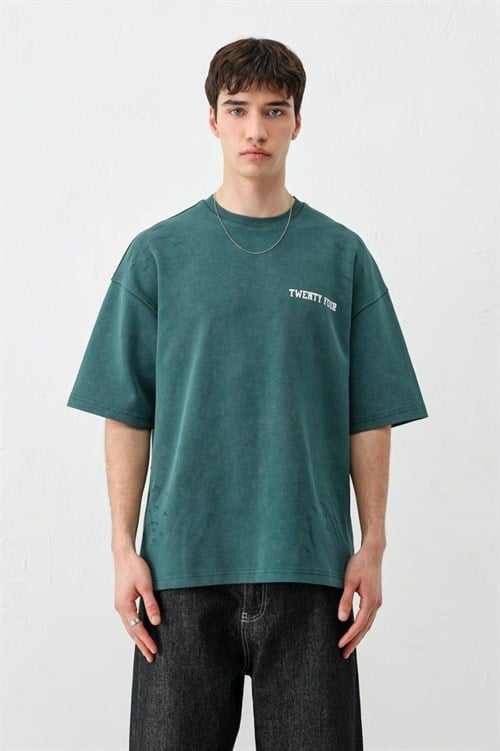 Wholesale Mens Petrol T-Shirt