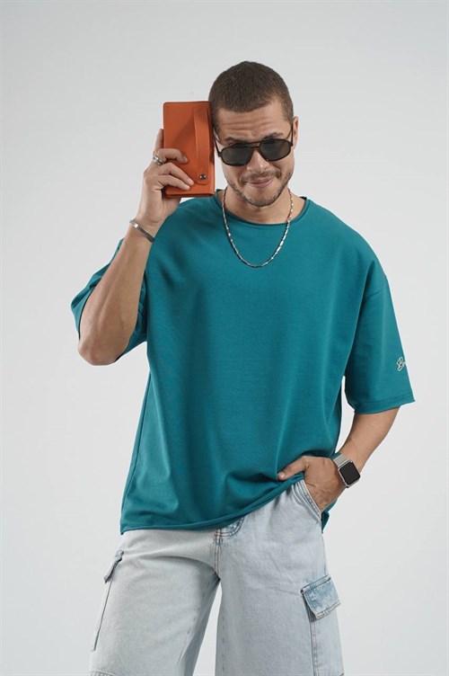 Wholesale Mens Petrol T-Shirt