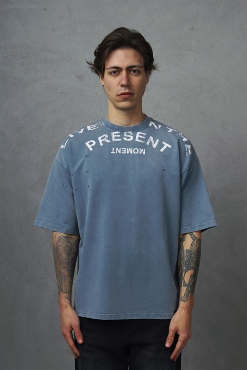 Wholesale Mens Petrol T-Shirt
