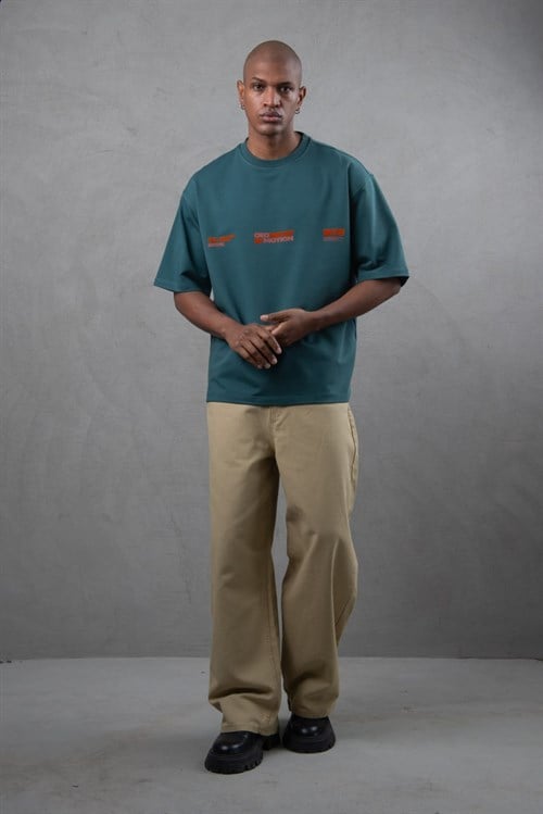 Wholesale Mens Petrol T-Shirt
