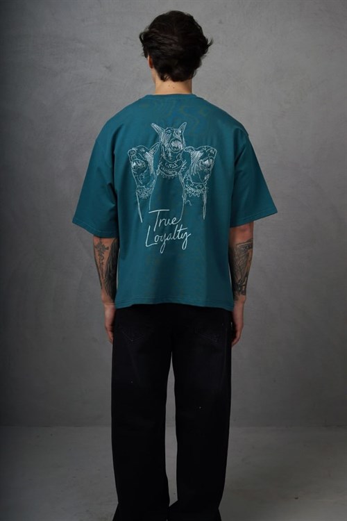 Wholesale Mens Petrol T-Shirt