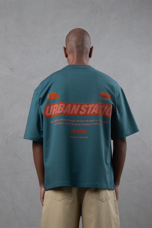 Wholesale Mens Petrol T-Shirt