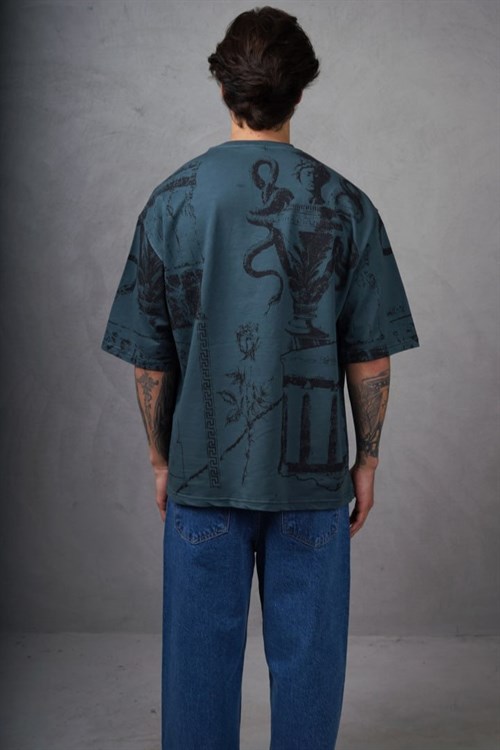Wholesale Mens Petrol T-Shirt