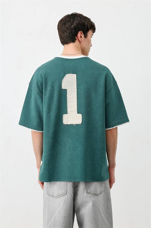 Wholesale Mens Petrol T-Shirt