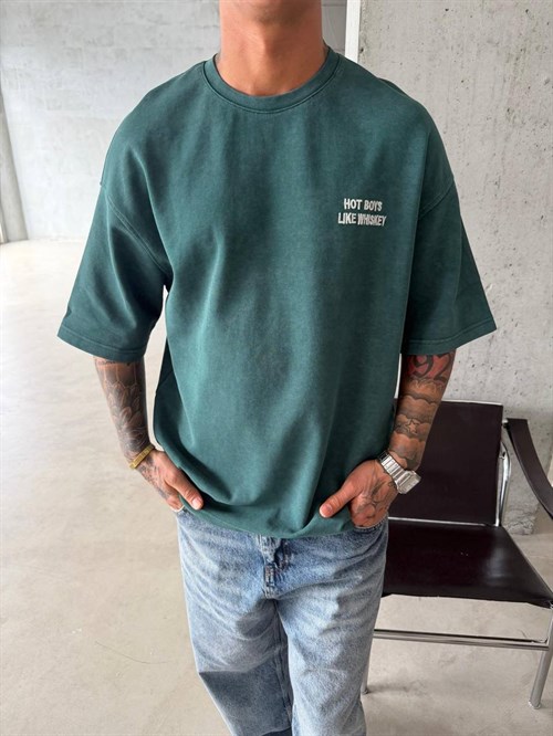 Wholesale Mens Petrol T-Shirt