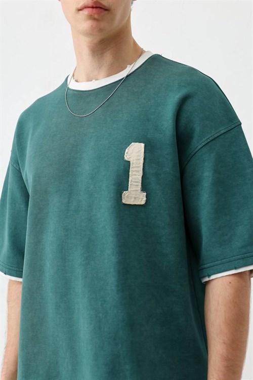 Wholesale Mens Petrol T-Shirt