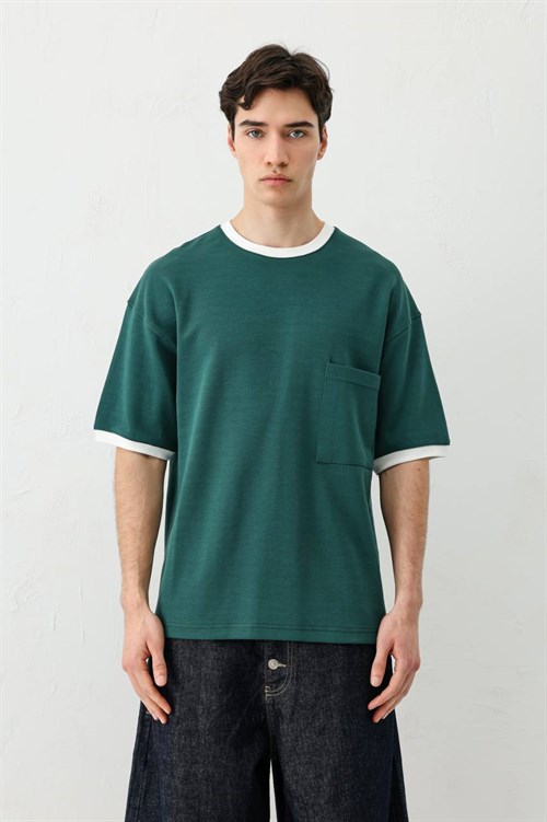 Wholesale Mens Petrol T-Shirt
