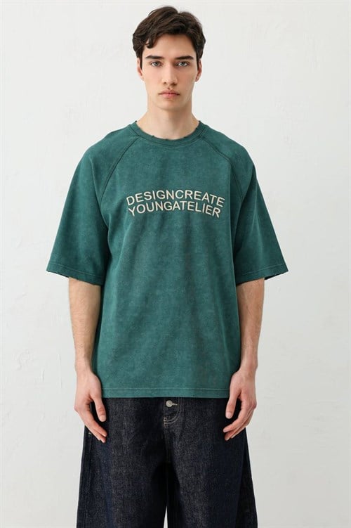 Wholesale Mens Petrol T-Shirt
