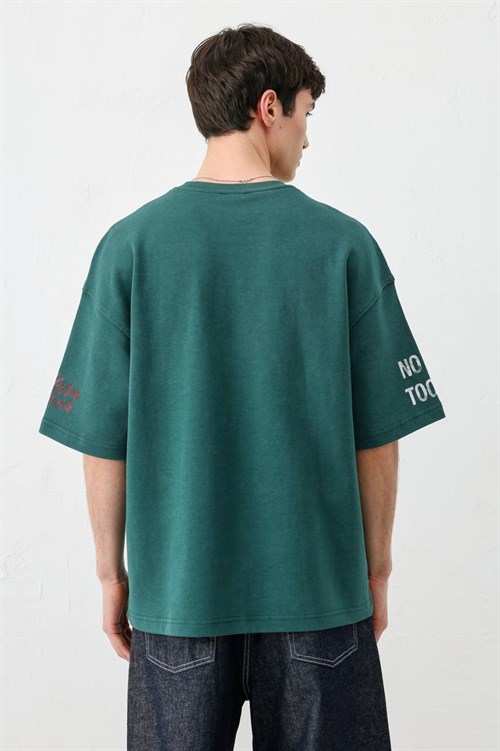Wholesale Mens Petrol T-Shirt