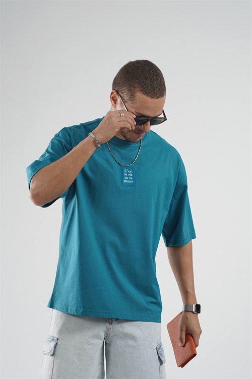 Wholesale Mens Petrol T-Shirt
