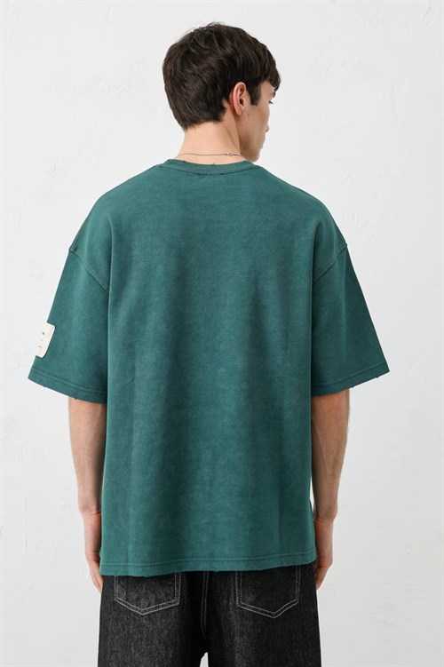 Wholesale Mens Petrol T-Shirt