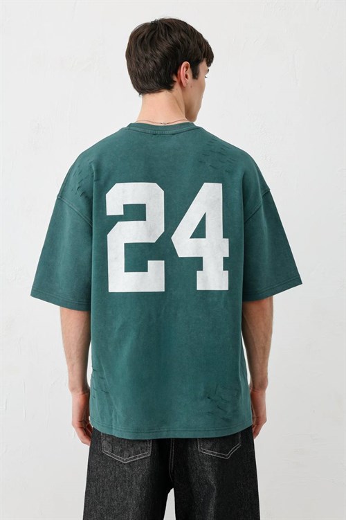 Wholesale Mens Petrol T-Shirt