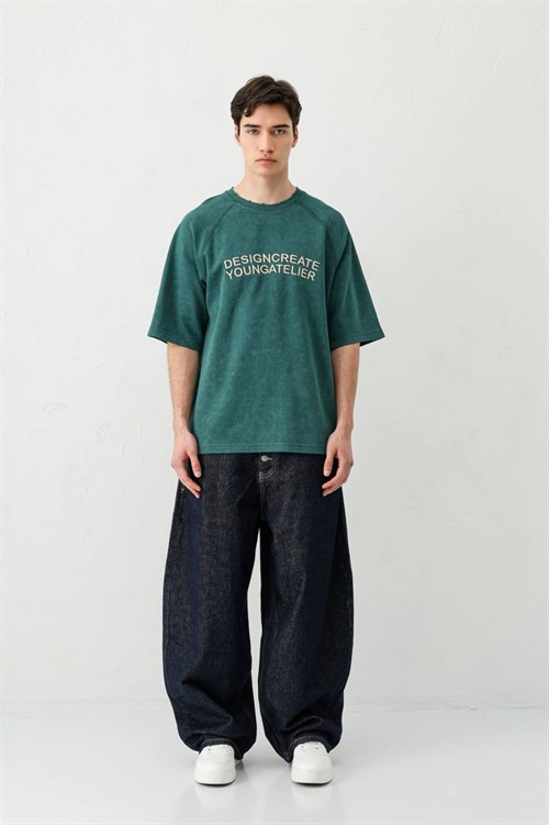 Wholesale Mens Petrol T-Shirt