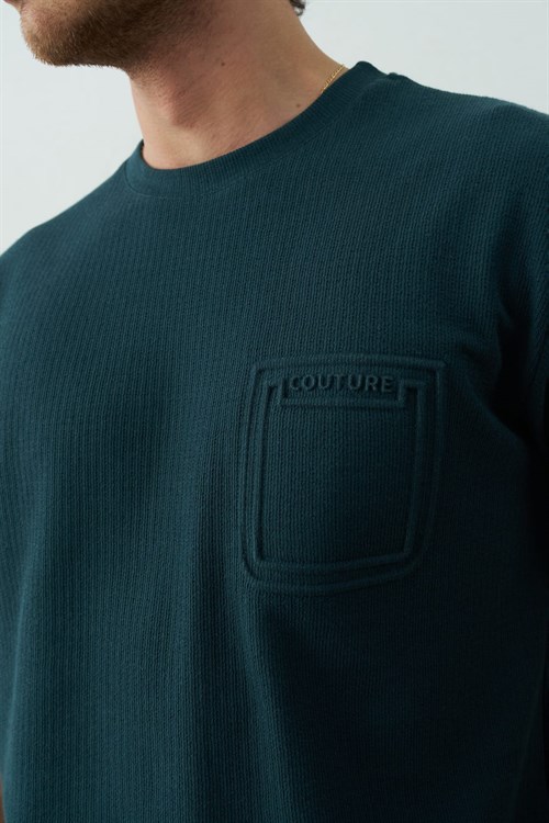 Wholesale Mens Petrol T-Shirt