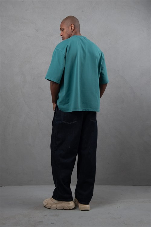 Wholesale Mens Petrol T-Shirt