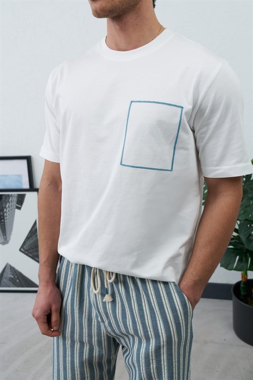 Wholesale Mens Petrol T-Shirt