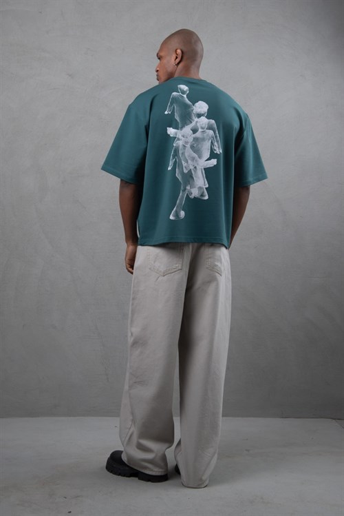 Wholesale Mens Petrol T-Shirt